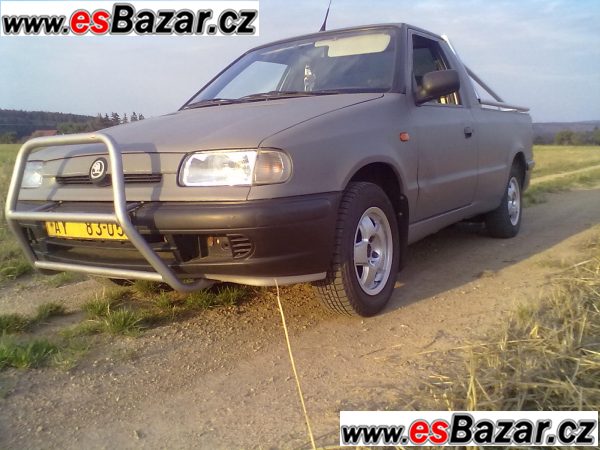 skoda felicie pick-up 1.3 50kw stk 4.2017 eko zaplaceno – fotografie 2