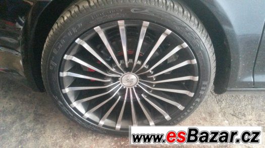 Prodam Alu kola R18 5x112+NOVE PNEU – fotografie 3