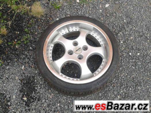 Alu kola 17 s pneu 205/40 – fotografie 2