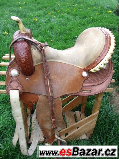 Westernové sedlo Luxury Barrel Race – fotografie 1