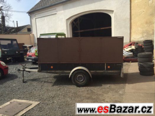 PRODÁM BRŽDĚNÝ VOZÍK MONTY NA 1300 Kg – fotografie 1