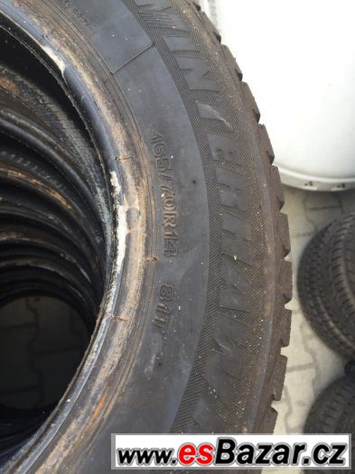 PRODÁM ZÍMNÍ PNEU FIRESTONE 165/70/14" mám 8 kusů – fotografie 3