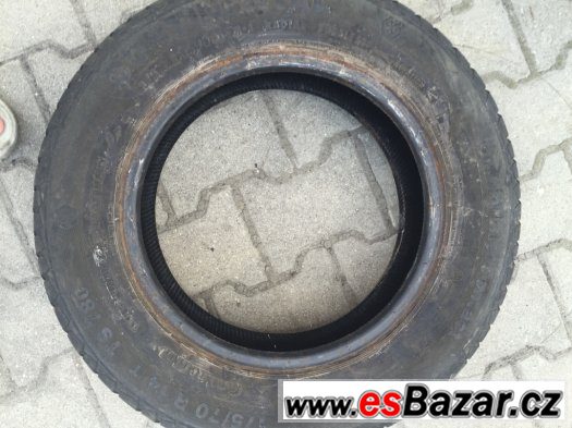 PRODÁM ZIMNÍ PNEU CONTINENTAL 175/70/14" – fotografie 1