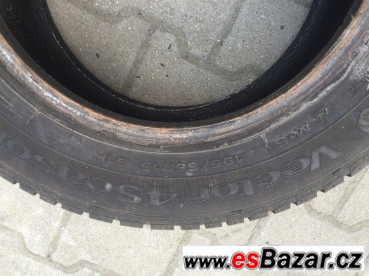 PRODÁM ZIMNÍ PNEU GOODYEAR 195/65/15" – fotografie 3