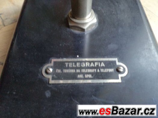 Starožitný mikrofon TELEGRAFIA, Public Reporter – fotografie 3