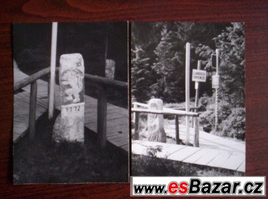 vzácné pohlednice Šumava Klatovsko 9ks – fotografie 1
