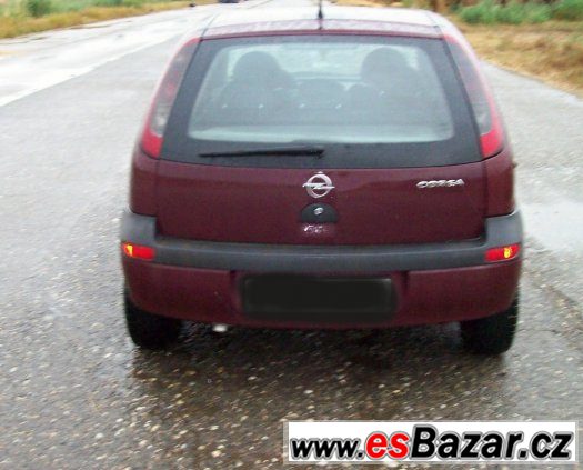 OPEL CORSA C 1,2 16V 55KW  odvoz – fotografie 3