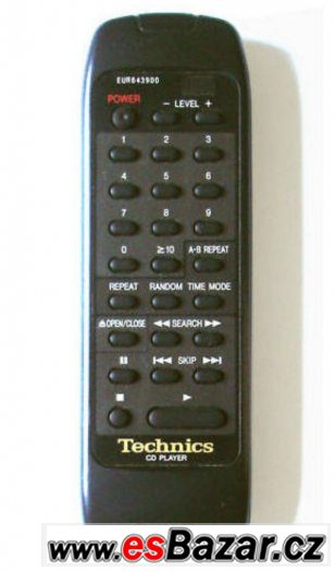 Technics ovladače – fotografie 1