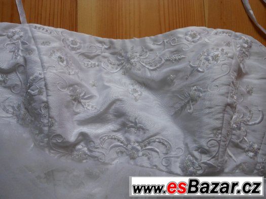 Úžasné svatební šaty zn.Romantica – fotografie 5