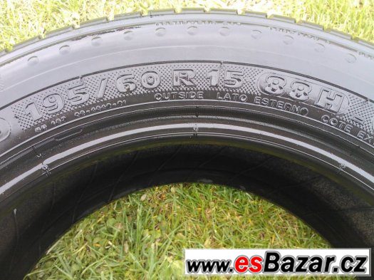 1ks nejeté letní pneu Michelin 195/60 R15 88H – fotografie 5