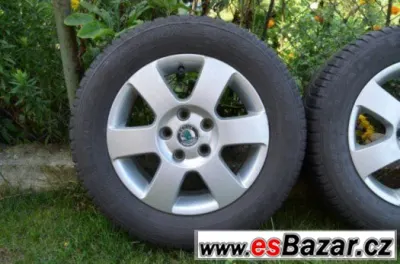 Prodám na Octavii zimní alu 15"
