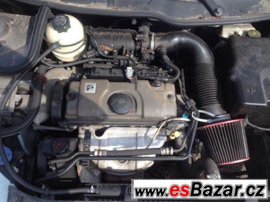 Prodám plně funkční motor na Peugeot 206 1.4i 55kw – fotografie 1