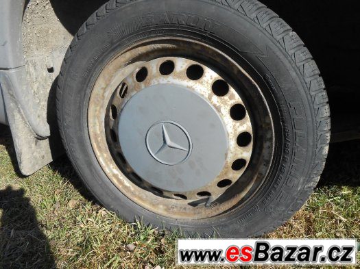 Prodám plechové disky na Mercedes Benz Vito 15" – fotografie 1
