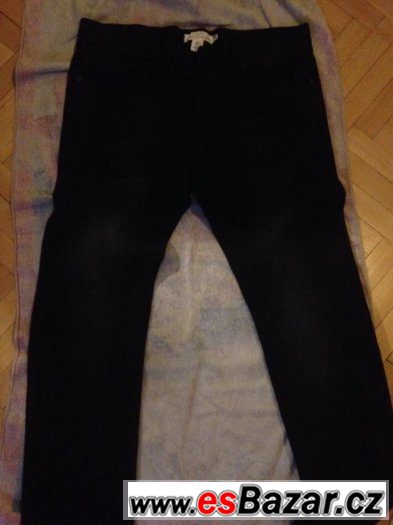 černé rifle H&M‎ EU 38 – fotografie 1
