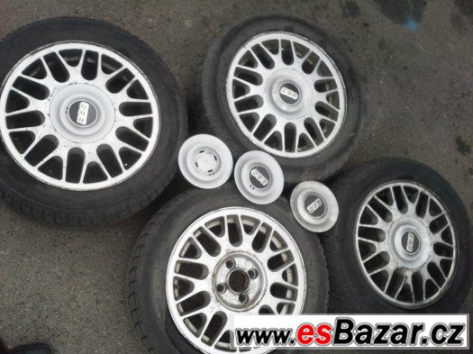 BBS kola golf II, golf III, alu disky 4x100 15 palcu – fotografie 2