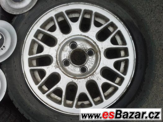BBS kola golf II, golf III, alu disky 4x100 15 palcu – fotografie 3