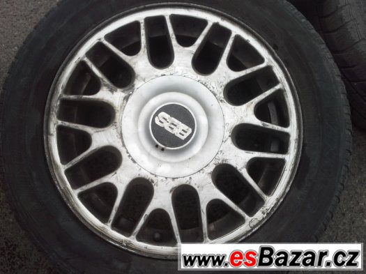 BBS kola golf II, golf III, alu disky 4x100 15 palcu – fotografie 5