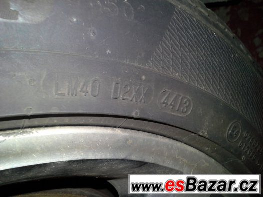 alu 5x112 17" zimni pneu dezent alu kola vw audi 225/50 – fotografie 3