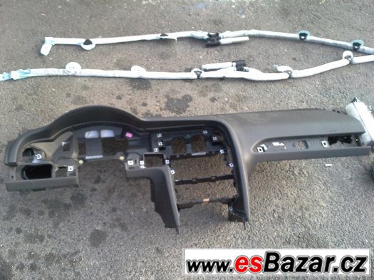Airbagová sada audi a6 4F 2007 airbag pasy palubni deska – fotografie 1