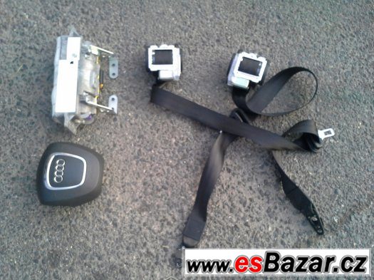 Airbagová sada audi a6 4F 2007 airbag pasy palubni deska – fotografie 2