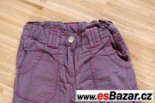 Zateplené kalhoty vel. 98 – fotografie 2