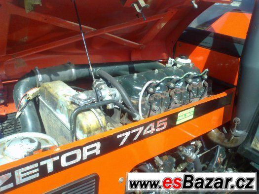 zetor 7745 dovoz D 2400mth – fotografie 4
