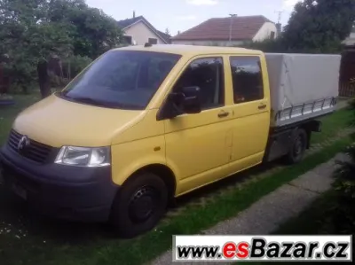 vw T5 2,5 tdi 4x4 Doka 96kw 2005  kuže ,klima 6 kvalt