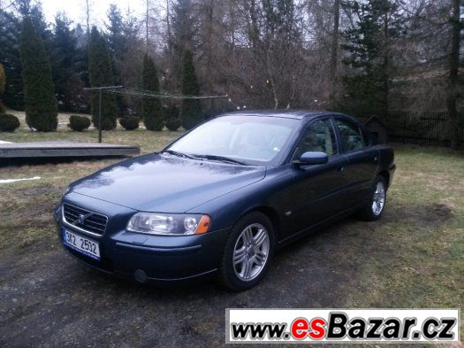 VOLVO S60 D5, 2005, ČR, 228 000 km, 6R. MANUÁL, NEBOURANÉ – fotografie 1