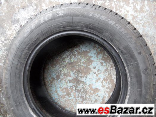Pneu Dunlop SP10 3e 195 65 15 – fotografie 2