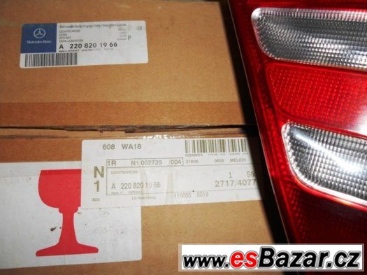 Zadní lampy -  Mercedes S-Classe – 4 ks. – fotografie 3