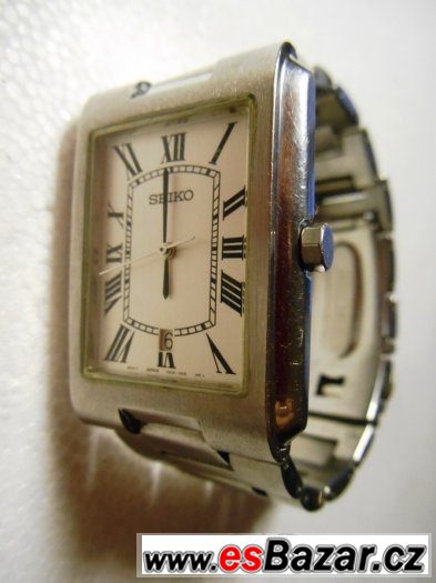 SEIKO - Pánské - Ocel - Quartz - Datum – Japan – fotografie 3