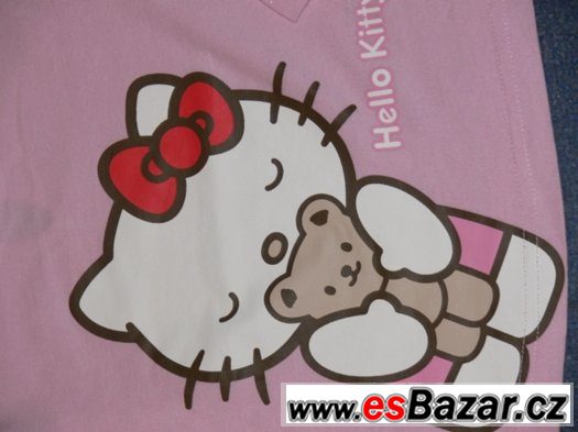 SLEVA - 2 ks tričko s dlouhým rukávm Hello Kitty vel. 80 – fotografie 5