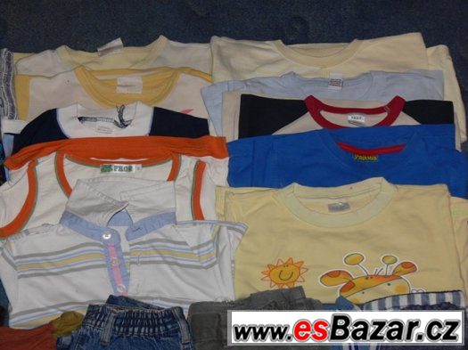 VÝPRODEJ - 60 ks oblečení chlapec 2-3 roky +Boty atd. ZDARMA – fotografie 5