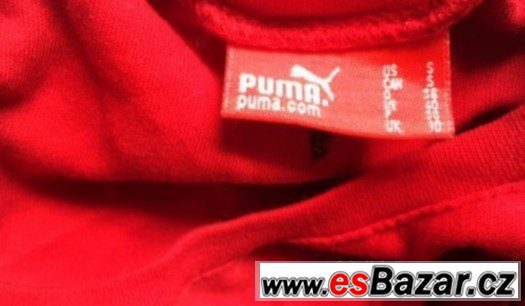 červené pružné tričko-tílko zn.Puma vel.S – fotografie 3