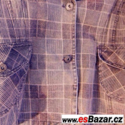 šedé stylové sáčko bunda s odepínací kapucou vel.S/M – fotografie 4