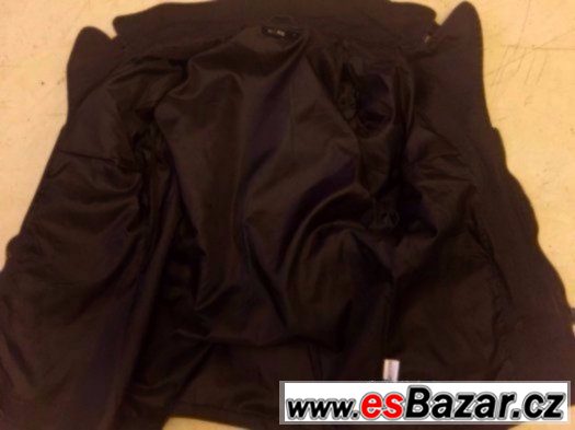 černo šedá parka (kabát) vel.L – fotografie 2