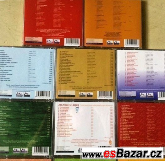 17 kusů CD komplet Jiří Zmožek-nové – fotografie 4