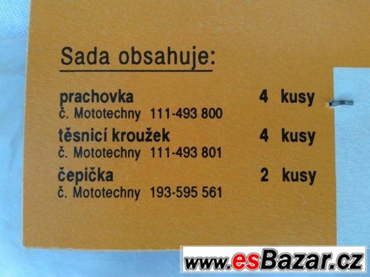 ŠKODA 100, 110 - Sada těsnění kotoučové brzdy – fotografie 3