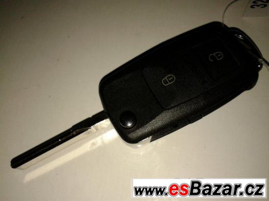 ŠKODA Octavia, Fabia, Superb - Vystřelovací klíč DVOUTLAČ – fotografie 3