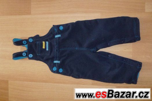 Tepláky s laclem zn. FaF vel. 80/86 (12-18 měsíců) – fotografie 1