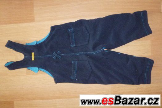 Tepláky s laclem zn. FaF vel. 80/86 (12-18 měsíců) – fotografie 2