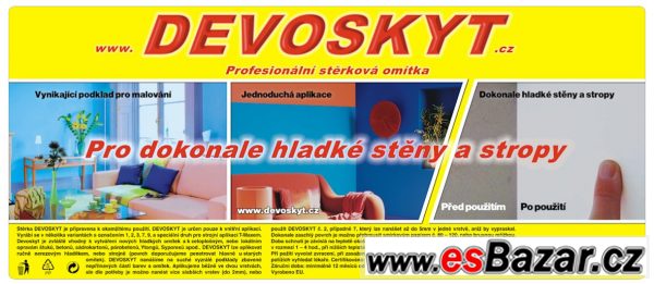 Stěrky, omítky, barvy – fotografie 1
