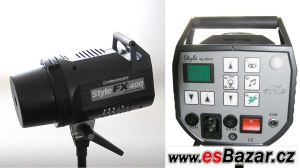 Zábleskové světlo Elinchrom FX400 – fotografie 1