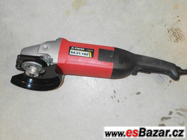 STAYER SA21-180 úhlová bruska 2100W – fotografie 1