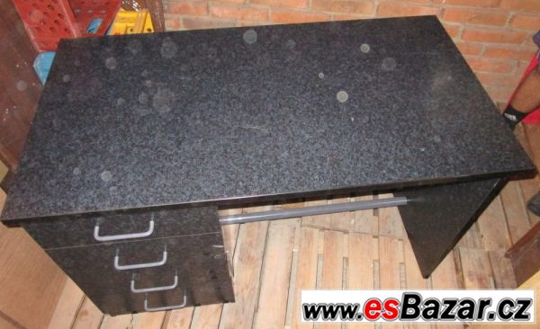 Stůl 150x65cm černý  – fotografie 1