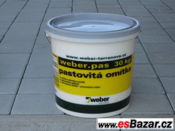 S 50% slevou  omítku Weber – fotografie 1