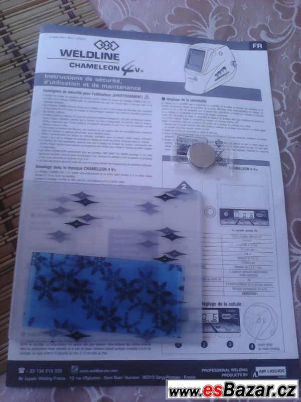 Svářecí samozatmívací helma – fotografie 3