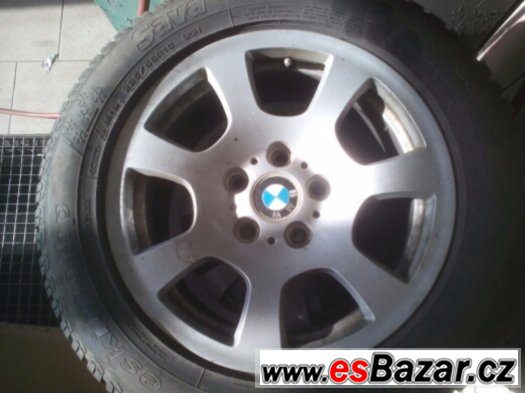alu kola BMW zimní obutí top stav – fotografie 1