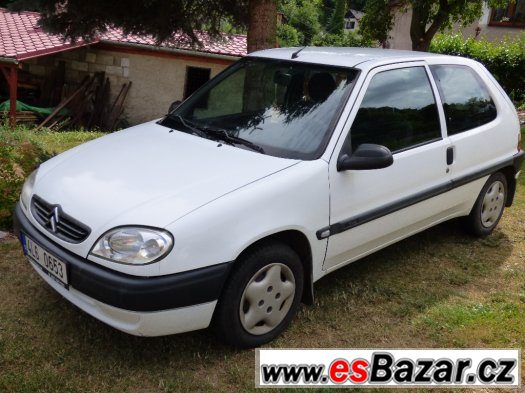 citroen saxo 1.5 d rv. 2001 bez eko popl. – fotografie 1