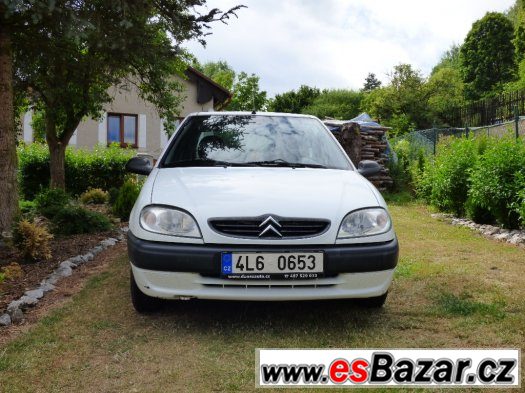 citroen saxo 1.5 Diesel 42 kw eko se neplatí euro 3 – fotografie 1